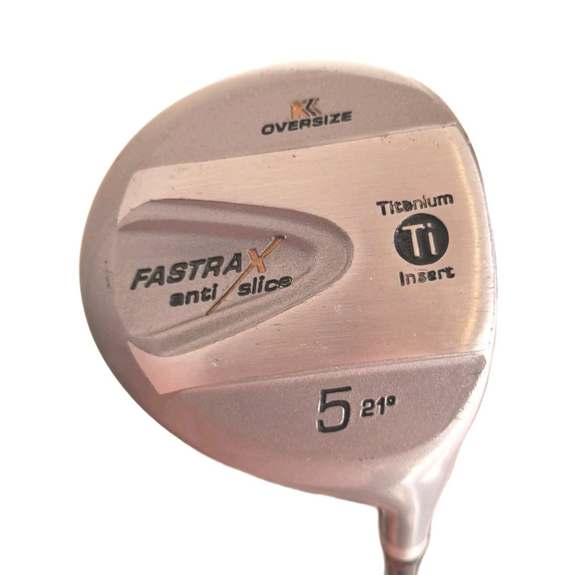 Fastra Anti Slice 5 Wood 21% Loft Titanium RH Graphite Shaft I Flex 43"