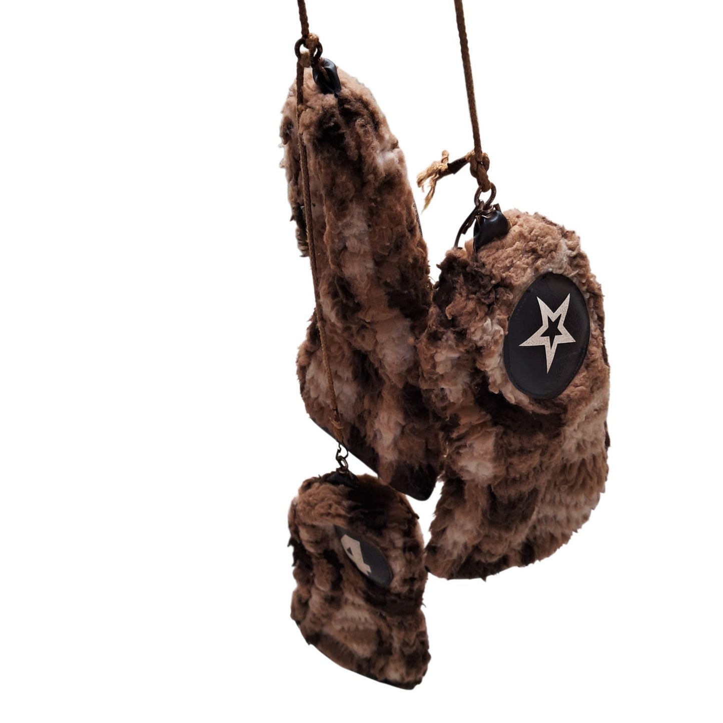 Rare Vintage Faux Fur Golf Wood Headcovers Set (Driver, 3, 4)  Used, Retro Style