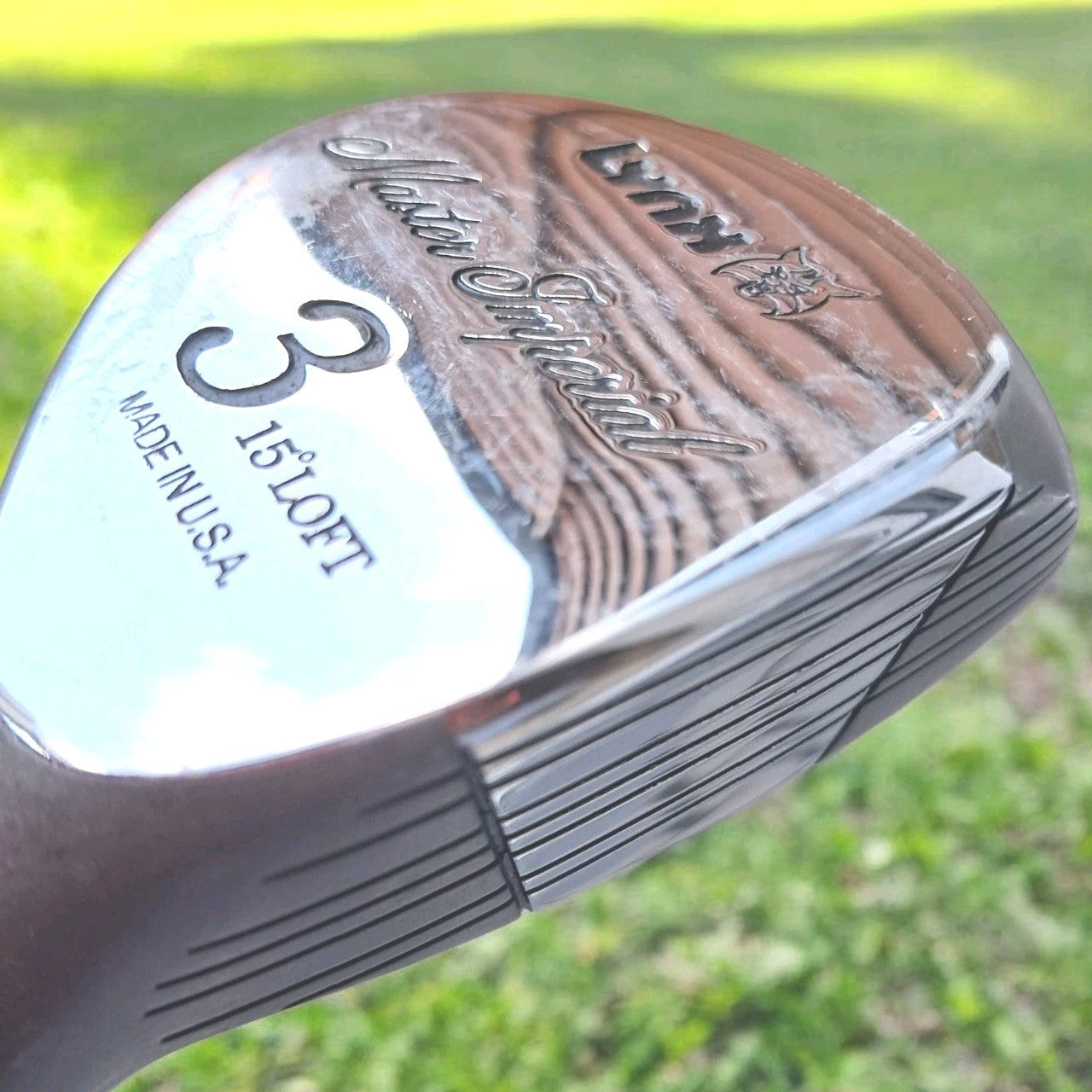 Ladies Lynx 3 Wood 15° Loft Master Imperial RH Steel Shaft Reg Flex 42" 