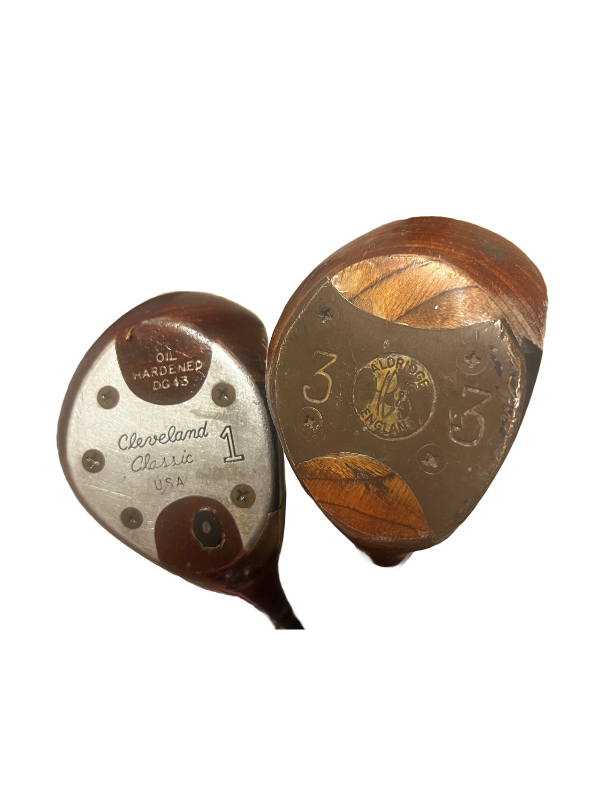 Vintage Golf Set. Right-Handed 1,3 Woods, 3,5,7,9,SW Irons, Putter + Bag 