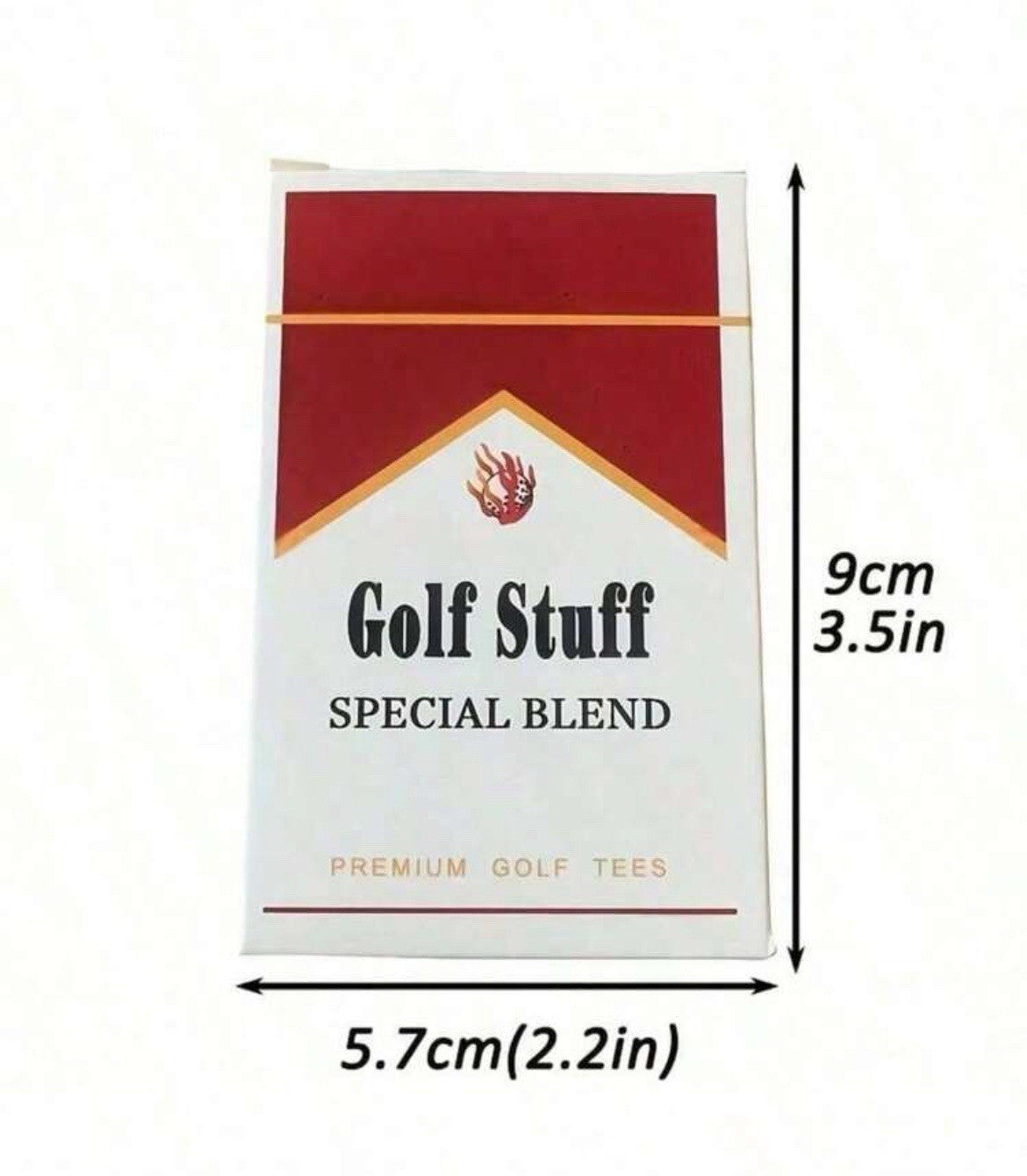 12PCS Bamboo Golf Tees 9cm Fun Golf Gift FREE DELIVERY