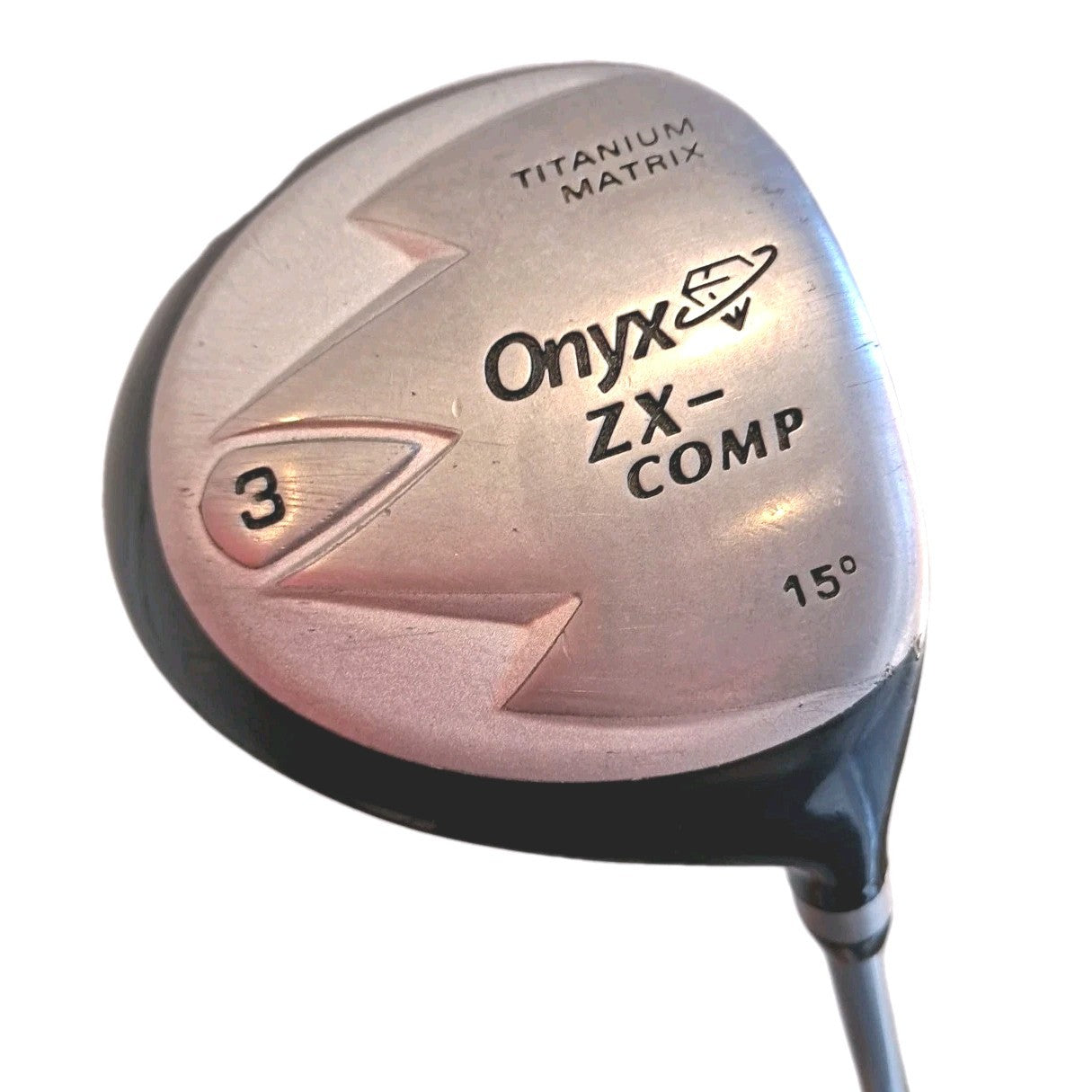 Onyx 3 Wood 15° Loft ZX-Comp  Titanium Right-Handed Graphite Shaft 44"