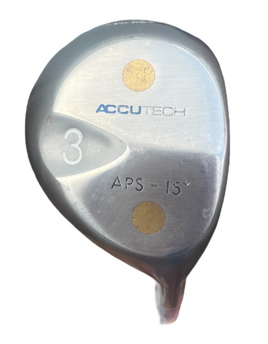 Ladies Accutech 3 Wood 15° Loft Right-Handed Steel Shaft 42"