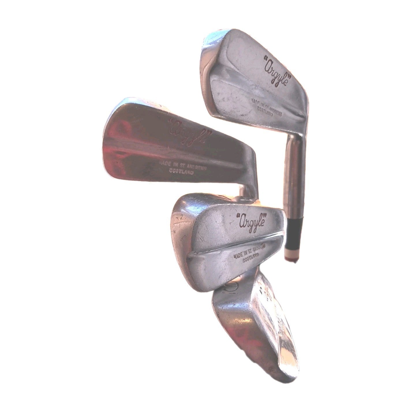 Vintage Golf Set. Right-Handed 1,3 Woods, 3,5,7,9,SW Irons, Putter + Bag 