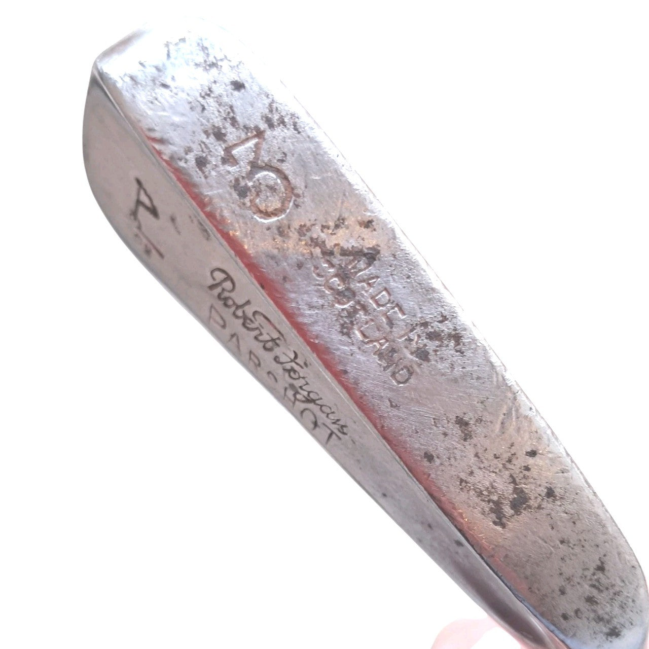Rare Antique Robert Forgan Golf “Parshot” 3 Iron – Early 1900s  Made in Scotland
