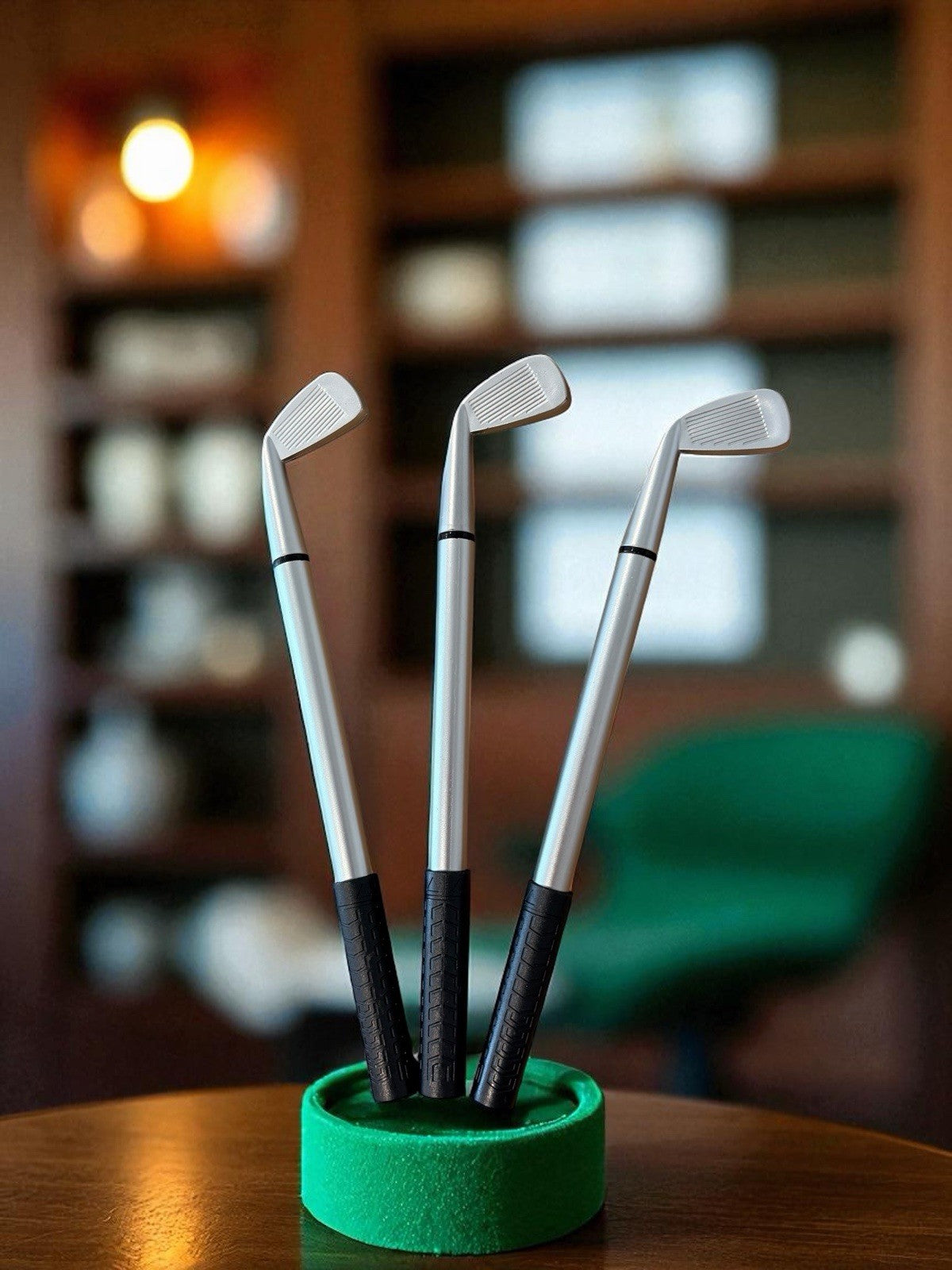 Set Of 3 Novelty Golf Club Pens Gift Accessory Golf Lover FREE DELIVERY