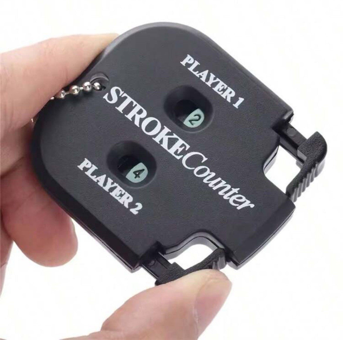 Golf Shot Counter Stroke Putt Ticker Two Digits Keychain Accessory FREE DELIVERY