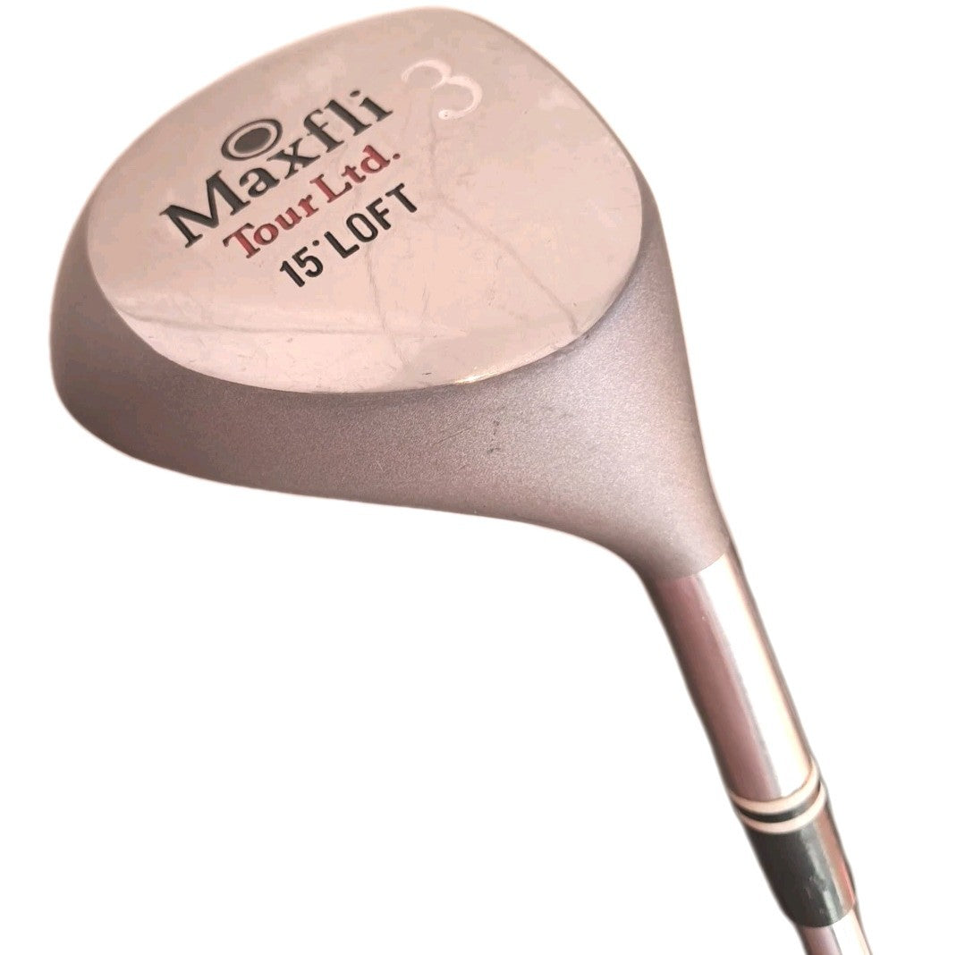 Dunlop Maxfli 3 Wood 15° Loft Right-Handed Graphite Shaft Grip-Rite 43"