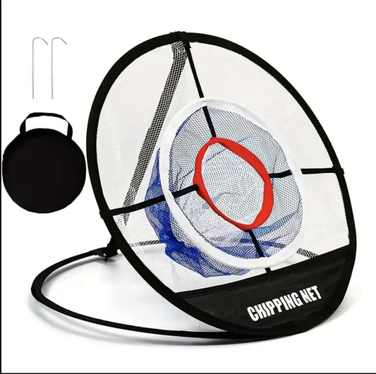 Golf Chipping Net With Stakes Bag 3 Layer Portable Target Training FREE POSTAGE