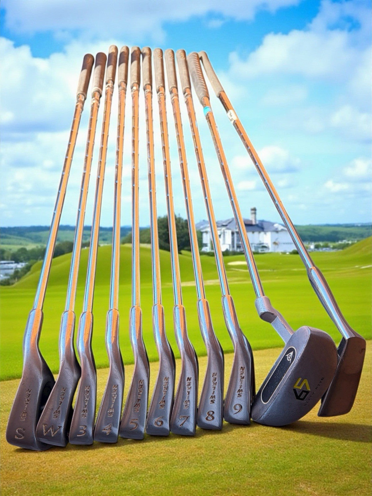 Full Set Golf Clubs. Right-Handed Woods, Irons, Putter + Bag. See Description