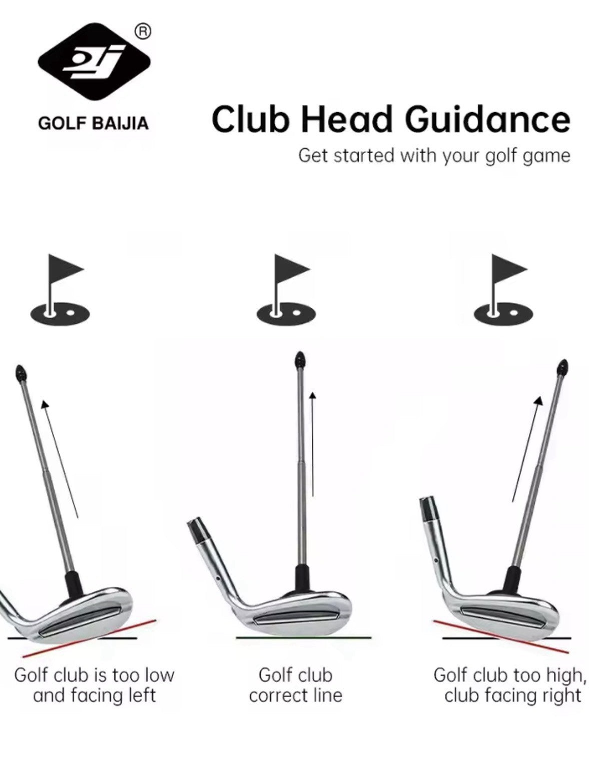 Golf Club Lie Angle Magnetic Adjust Tool Direction Improver FREE DELIVERY