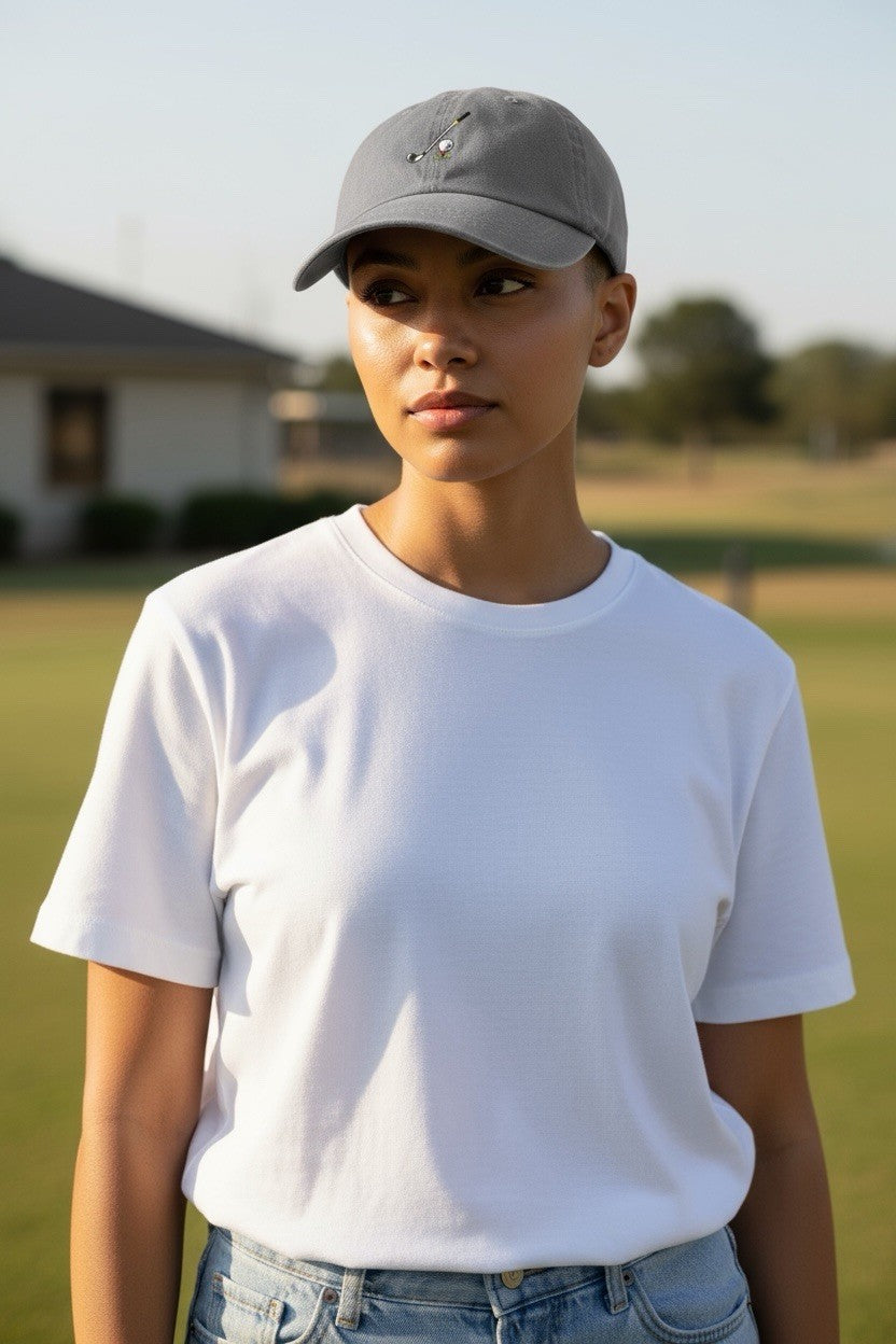 Golf Embroidered Cap Sun Hat