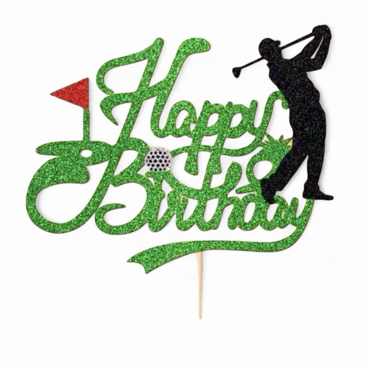 Golf Cake Topper Birthday Celebration Decoration Golf Lover FREE DELIVERY