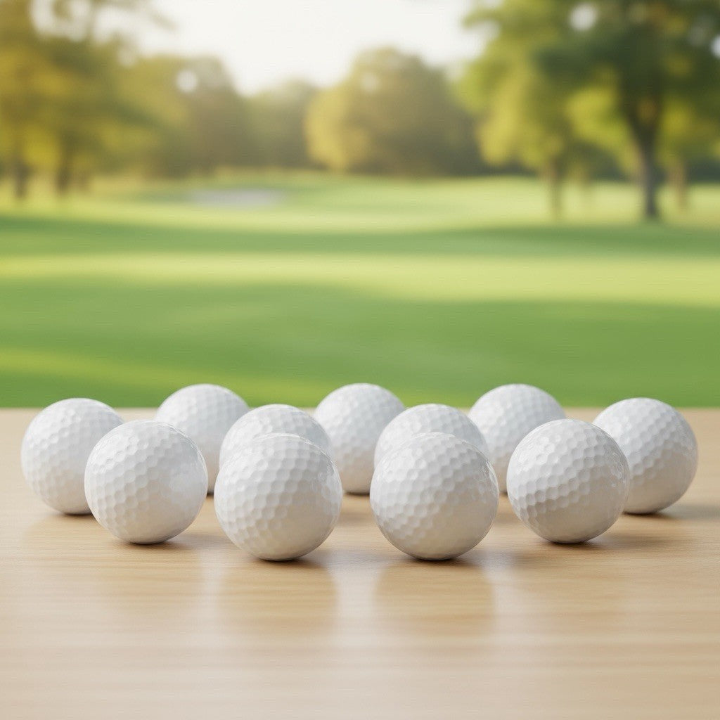 10pcs Practice Golf Balls Foam White Indoor Outdoor FREE DELIVERY