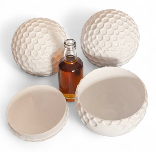 3x Golf Ball Shot Glasses Set Novelty Gift Fun Golf Lover Present FREE DELIVERY