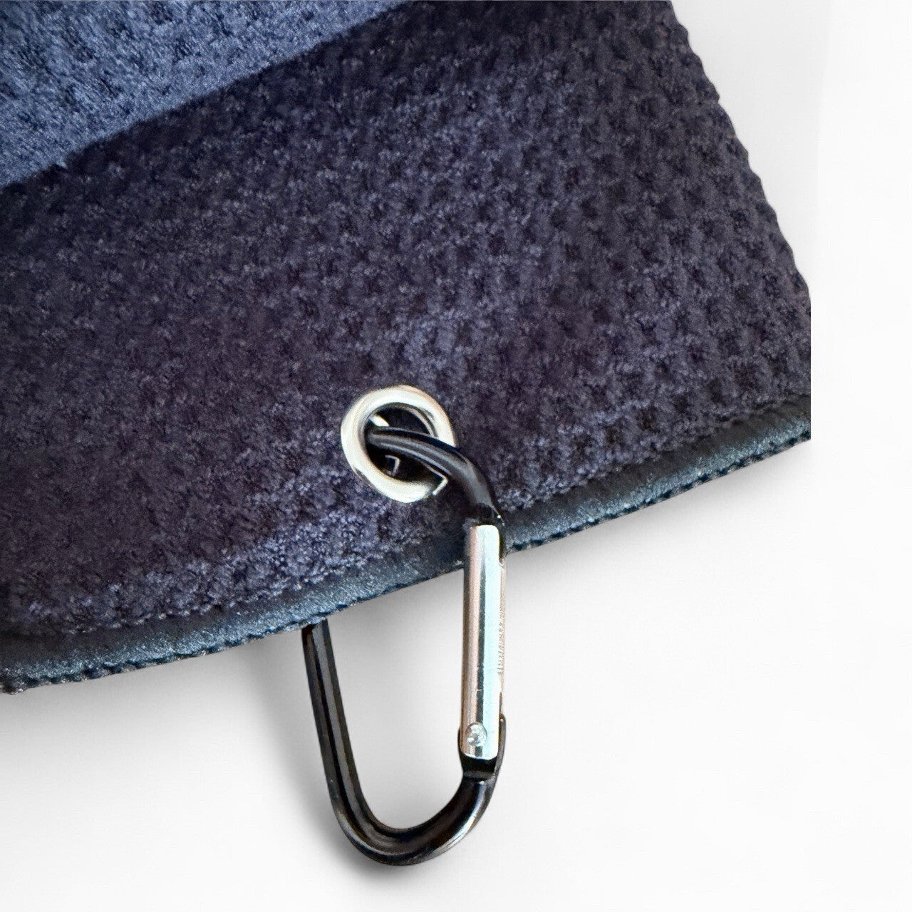 Golf Towel “Bogey king” Novelty Funny Golf Gift Waffle Towel With Carabiner