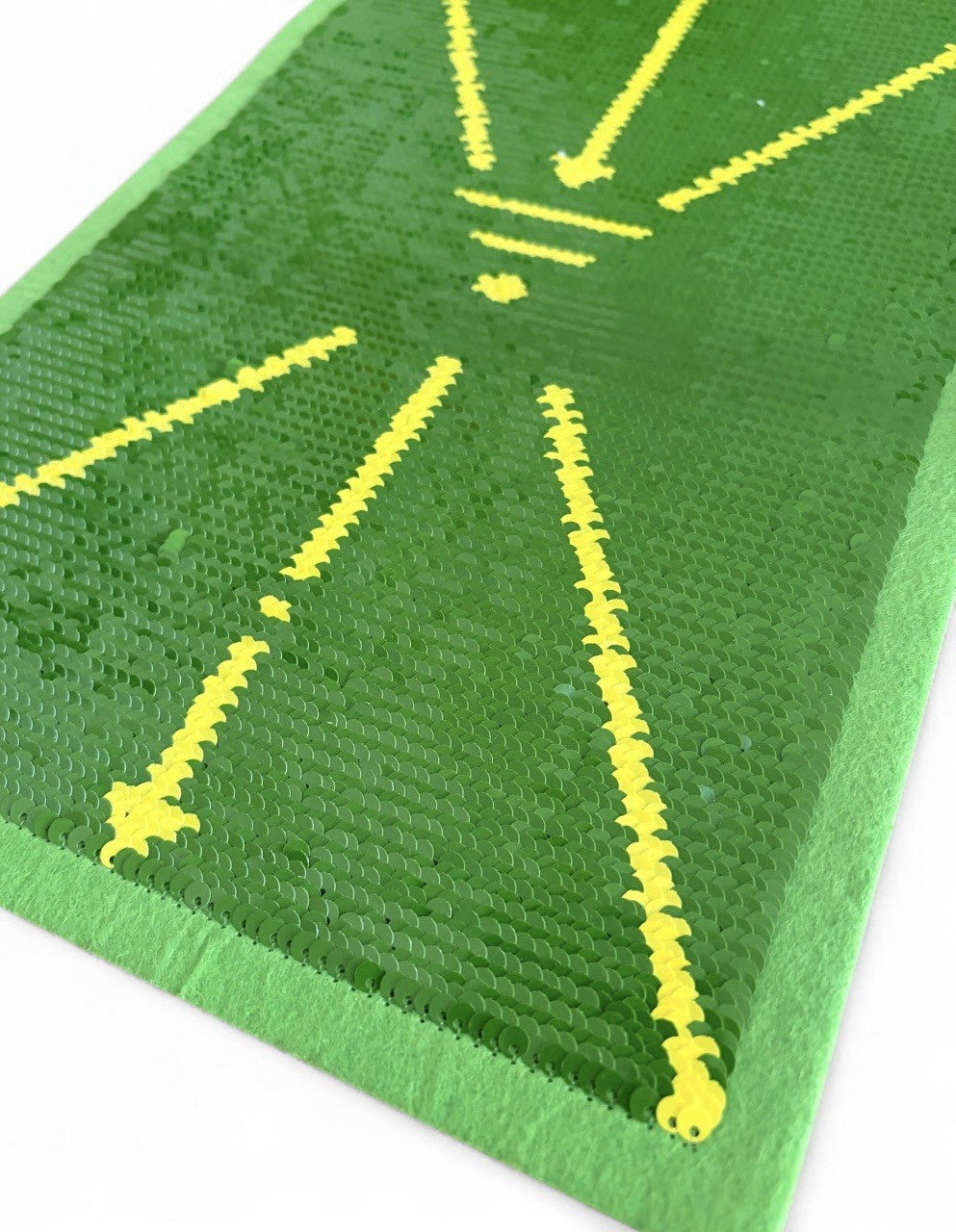 Golf Practice Mat Sequin Prominent Marking Swing Impact Analysis Golf Practice