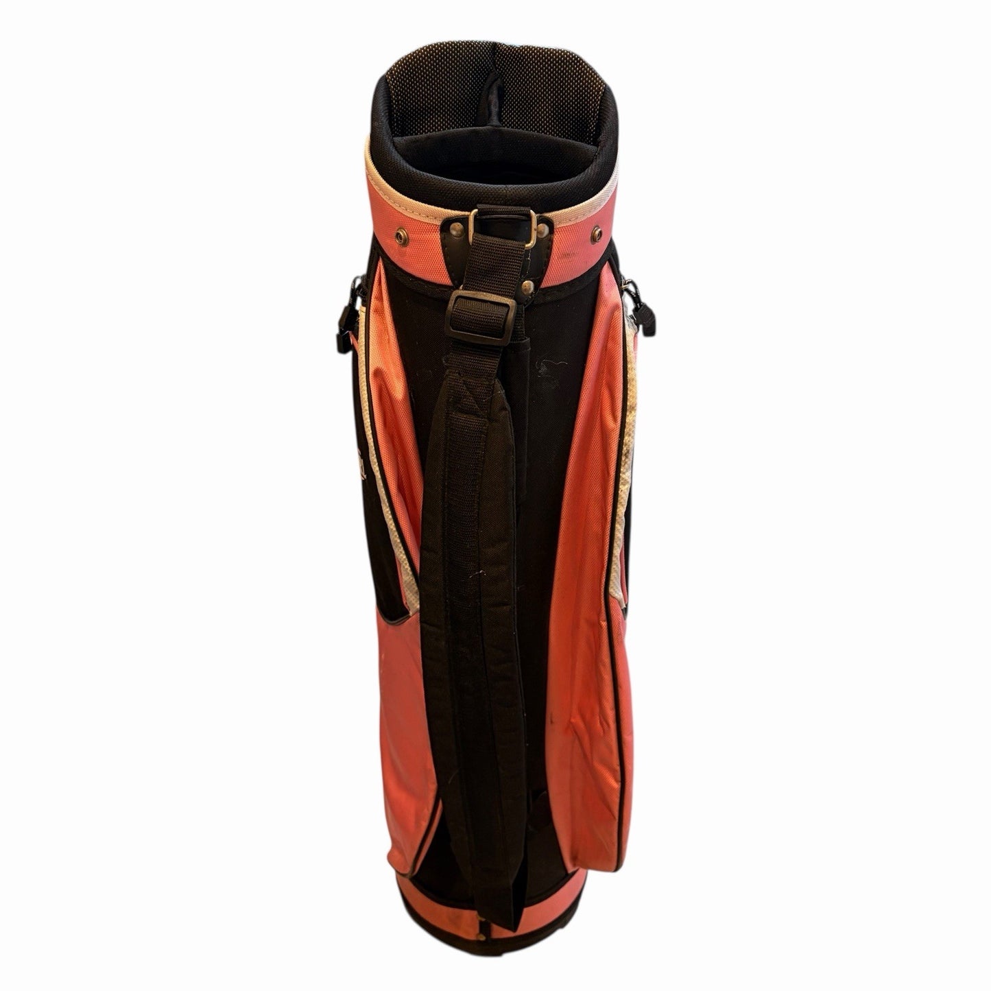 Ladies GOLFGIRL Golf Bag. Pink, 7 Dividers, 6 Zipped Pockets, Carry Strap