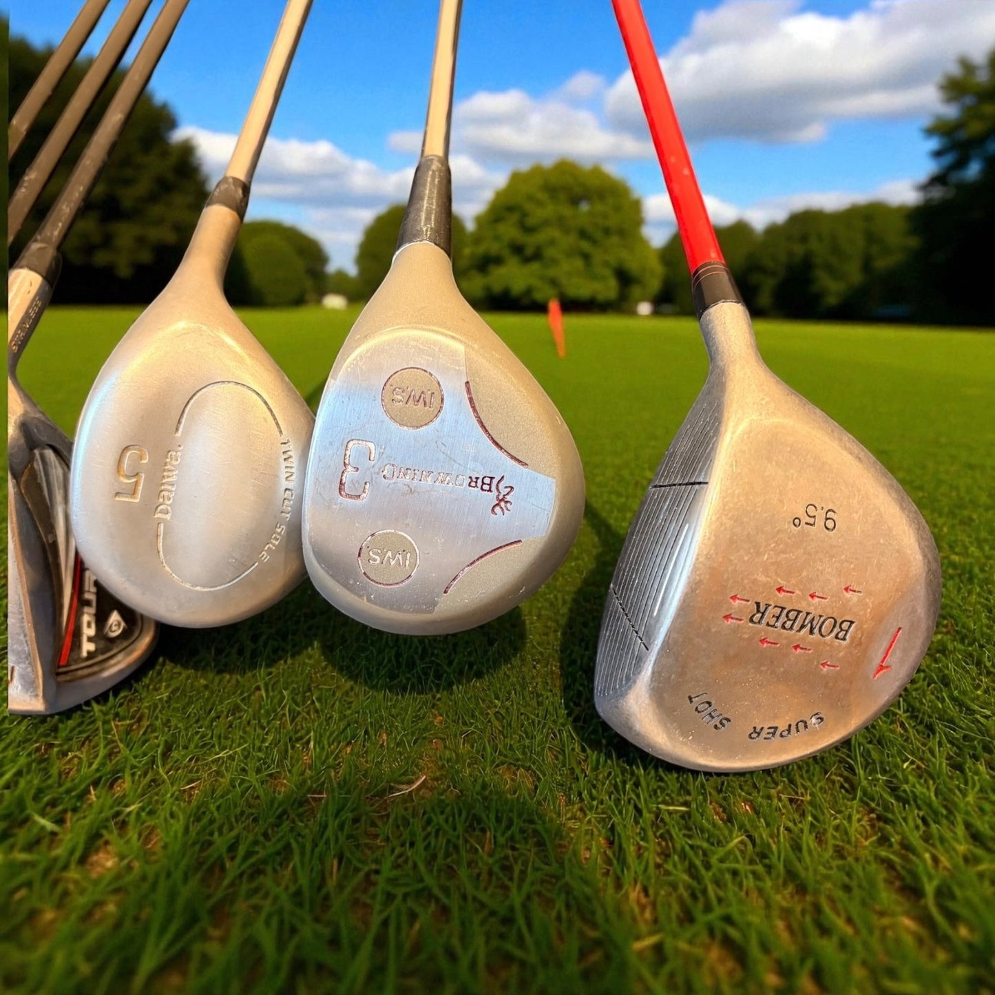 Full Golf Set. Right-Handed Woods, Irons, Putter, Bag. See Description.